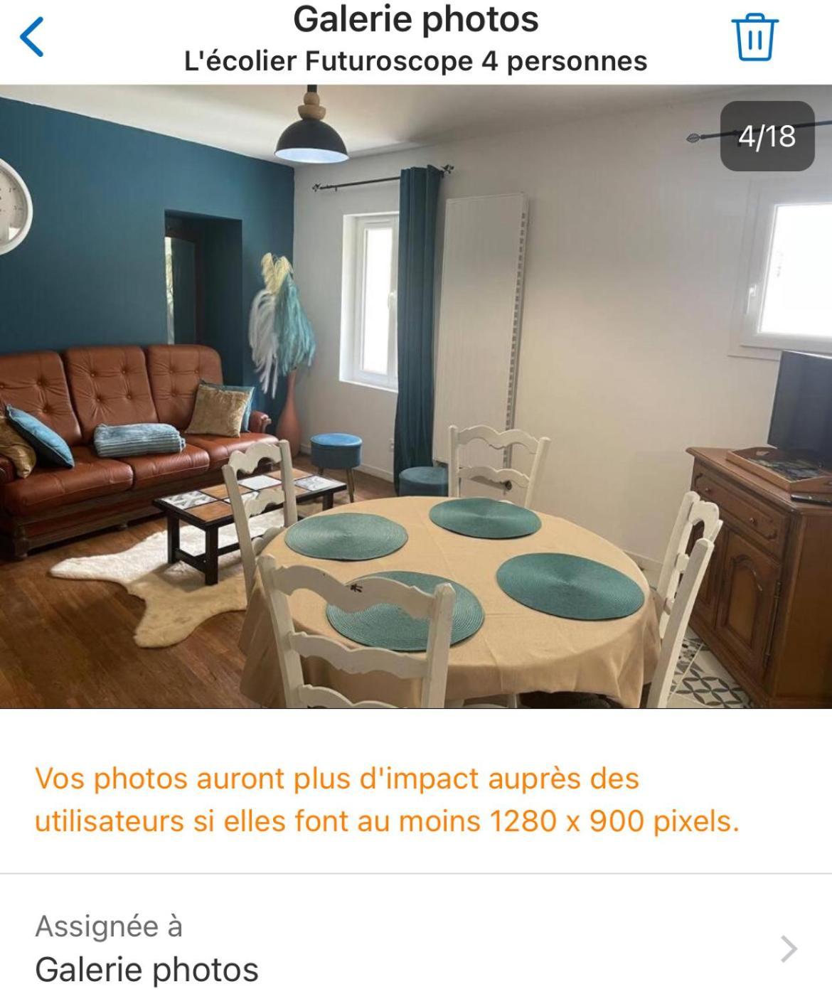 Apartamento L'Ecolier Futuroscope 4 Personnes Beaumont  Exterior foto