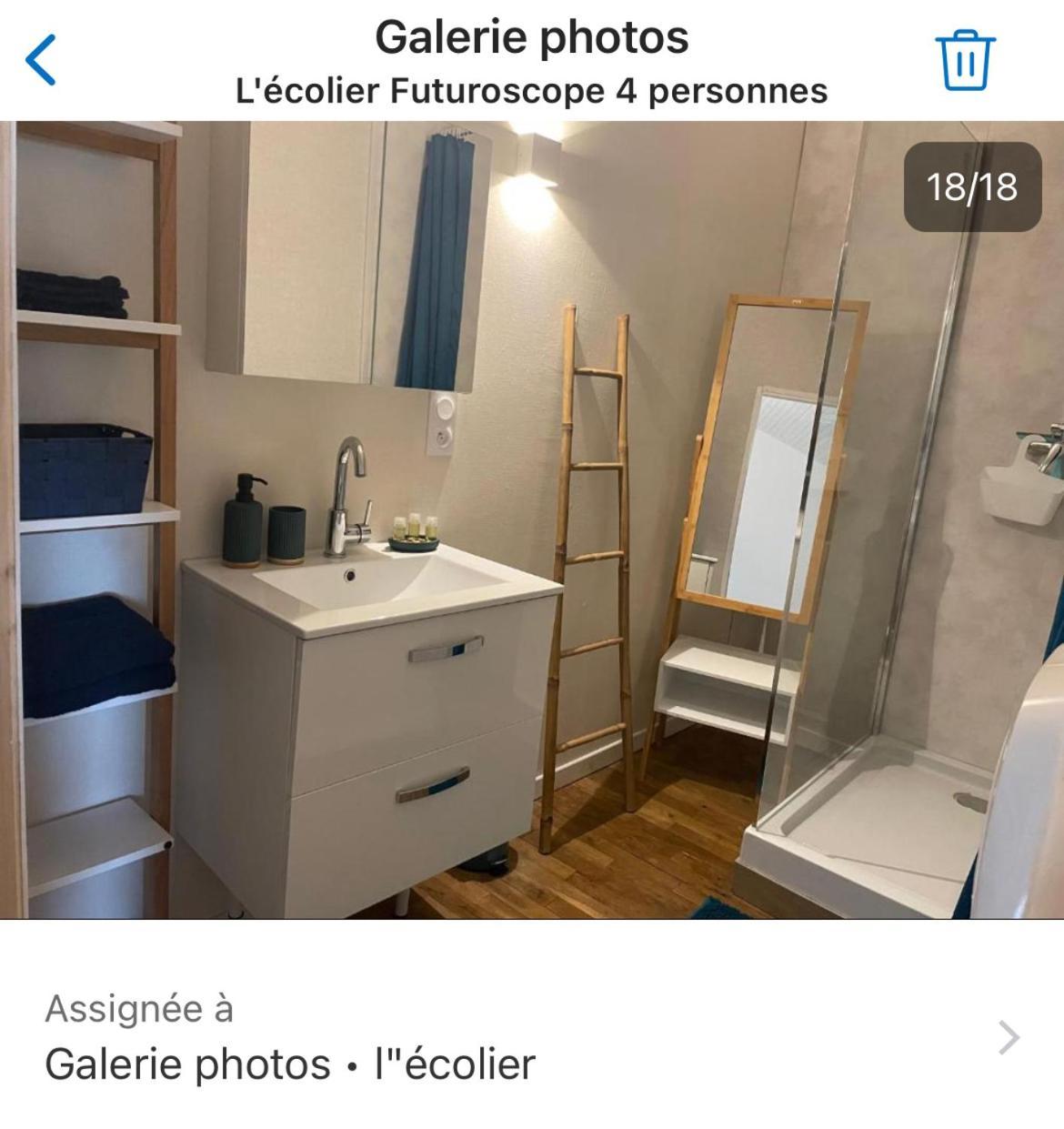 Apartamento L'Ecolier Futuroscope 4 Personnes Beaumont  Exterior foto