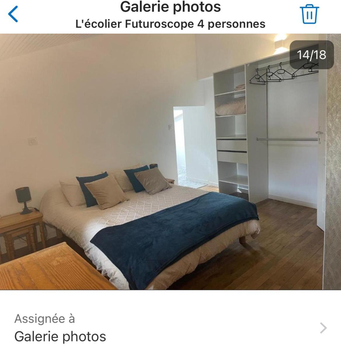 Apartamento L'Ecolier Futuroscope 4 Personnes Beaumont  Exterior foto